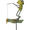 Dehner Metall-Dekostab Frosch Adrian, Ca. H111,5 Cm -Gardena Verkäufe 4210373 WE FS 001 DehnerDekostabFroschAdrianGartenstabDekostabDekoration