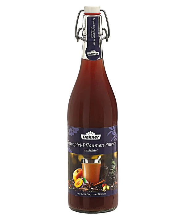 Dehner Bergapfel-Pflaumen-Punsch, 0,75 L 3 Dehner Bergapfel-Pflaumen-Punsch, 0,75 L