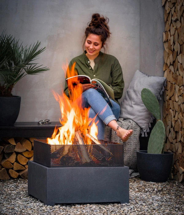 Feuerschale Lanzarote, Ca. B55/H40,5/T55 Cm 5 Feuerschale Lanzarote, Ca. B55/H40,5/T55 Cm – Bild 3