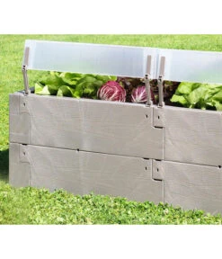 Juwel Hochbeet Timber Anzucht-Set 2in1, Ca. B130/H52/T60 Cm -Gardena Verkäufe 4268405 WE DE 001 HochbeetTimberKomplettSetMitThermohaubenNEU