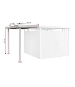 Biohort Seitendach Für Gerätehaus HighLine H5 -Gardena Verkäufe 4271664 WE BG 001 BiohortHighline