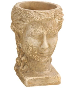 Dehner Terrakotta-Topf Kopf, Ca. B22/H28/T18 Cm, Anterra