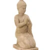 Dehner Terrakotta-Buddha, Ca. B22/H58/T29 Cm