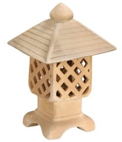 Dehner Terrakotta-Gartenlampe, Ca. B29/H46/T29 Cm