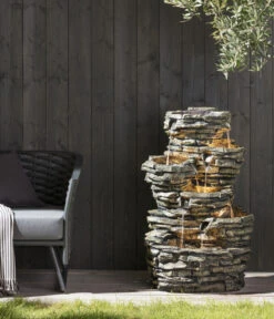 Dehner Polyresin-Gartenbrunnen Largo, Ca. B60,8/H98/T50 Cm -Gardena Verkäufe 4277729 WE MO 001 DehnerPolyresinGartenbrunnenLargoNEU