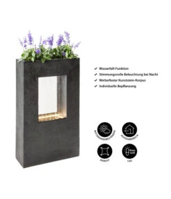 Dehner Polyresin-Gartenbrunnen Grua, Ca. H93 Cm -Gardena Verkäufe 4278800 WE IG 001 DehnerPolyresinGartenbrunnenGrua