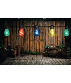 LED-Lichterkette Retro, 10 LEDs, Bunt 8 LED-Lichterkette Retro, 10 LEDs, Bunt -Gardena Verkäufe 4287355 WE MO 002 LEDLichterketteRetro