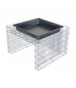 Bellissa Gabionen-Mährobotergarage, Bepflanzbar, Ca. B75/H53/T75 Cm -Gardena Verkäufe 4312922 WE FS 003 BellissaMaehrobotergarageRasenmaehergarageUnterstellung