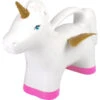 ESSCHERT DESIGN Esschert Kunststoff-Gießkanne Einhorn, Weiß/pink/gold, 1,7 L
