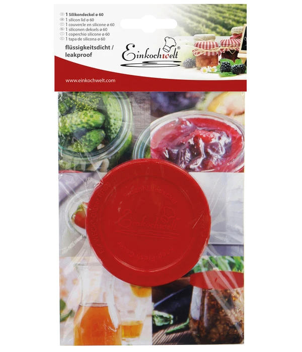 Einkochwelt WECK® Silikondeckel 3 Einkochwelt WECK® Silikondeckel