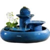 Seliger Zimmerbrunnen Locarno, Ø 35 X 22 Cm -Gardena Verkäufe 4317152 WE FS 001 SeligerZimmerbrunnenLocarnoblau