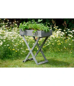 Dobar Holz-Kräutertisch Klappbar, Ca. B58/H75/T38 Cm -Gardena Verkäufe 4363784 WE MO 002 dobarHolzKraeutertischklappbar