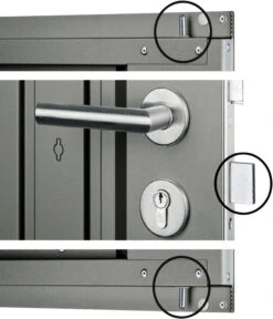 Biohort Gerätehaus AvantGarde® Gr. A4, Ca. B180/H222/T380 Cm -Gardena Verkäufe 4417085 WE DE 001 Biohort3fachVerriegelung BiohortAvantGarde