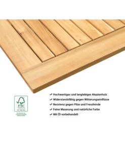 Dehner Klappbares Tablett Macao, Ca. B67/H25/T35 -Gardena Verkäufe 4423570 WE IG 001 BeistelltischMacao