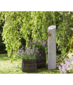 Dehner Granit-Wasserzapfsäule, Ca. Ø18/H100 Cm -Gardena Verkäufe 4450565 WE MO 001 DehnerGrantiWasserzapfsaueleNEU