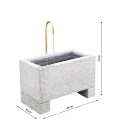 Dehner Granit-Gartenbrunnen Salzburg, Ca. B60/H72/T35 Cm -Gardena Verkäufe 4451571 WE DE 001 DehnerGranitGartenBrunnenSalzburg