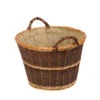 Dehner Weidenkorb Mit Juteeinlage, Rund, Ca. Ø50 Cm