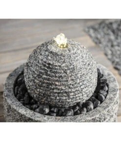 Dehner Granit-Gartenbrunnen Bern, Ca. Ø42/H45 Cm -Gardena Verkäufe 5163043 WE MO 001 DehnerGranitGartenbrunnenBern