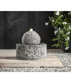 Dehner Granit-Gartenbrunnen Bern, Ca. Ø42/H45 Cm -Gardena Verkäufe 5163043 WE MO 001 DehnerGranitGartenbrunnenBernNEU