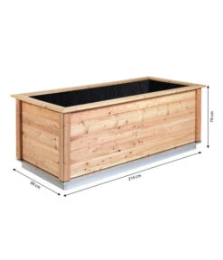 KGT Holz-Hochbeet Woody 210, Ca. B214/H79/T99 Cm 16 KGT Holz-Hochbeet Woody 210, Ca. B214/H79/T99 Cm -Gardena Verkäufe 5309620 WE BG 002 KgtHolzHochBeetWoody