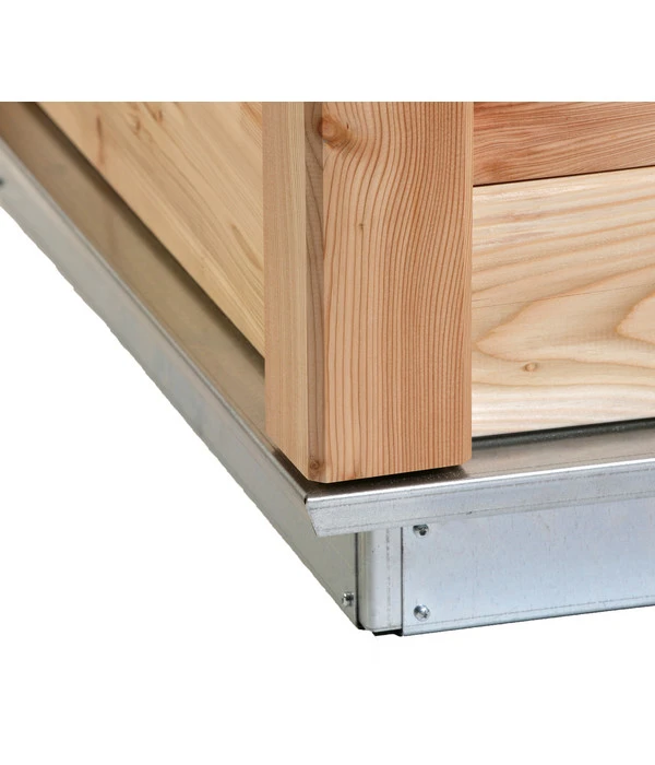 KGT Holz-Hochbeet Woody 210, Ca. B214/H79/T99 Cm 9 KGT Holz-Hochbeet Woody 210, Ca. B214/H79/T99 Cm – Bild 7