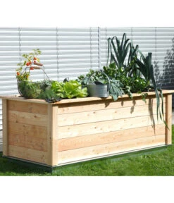 KGT Holz-Hochbeet Woody 210, Ca. B214/H79/T99 Cm 14 KGT Holz-Hochbeet Woody 210, Ca. B214/H79/T99 Cm -Gardena Verkäufe 5309620 WE MO 002 KgtHolzHochBeetWoody