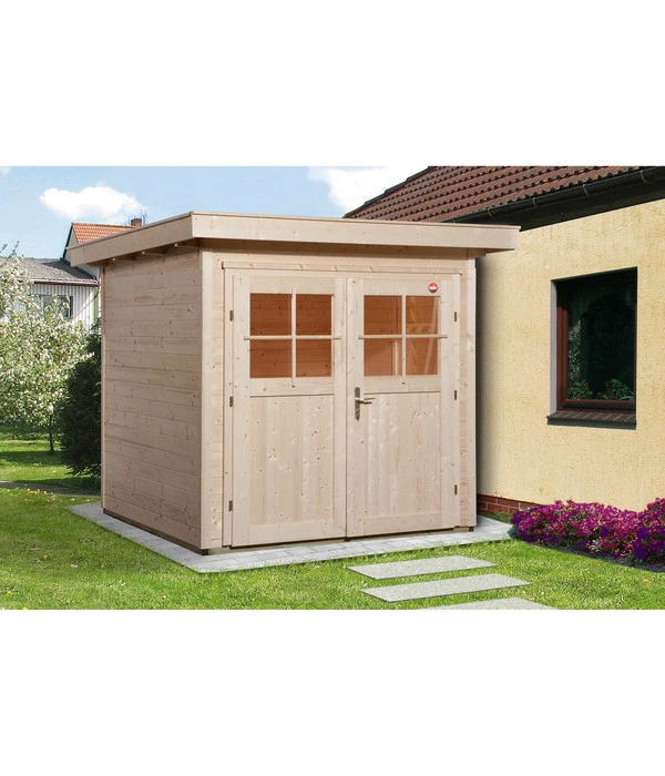 Weka Gartenhaus 227 Gr. 1, Ca. B229/H217/T253 Cm 3 Weka Gartenhaus 227 Gr. 1, Ca. B229/H217/T253 Cm