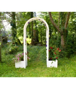 KHW Kunststoff-Rosenbogen, Ca. B174/H207/T43 Cm -Gardena Verkäufe 5344221 WE MO 002 RosenbogenKastenweiss