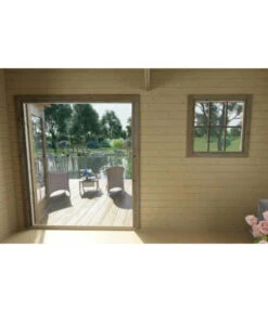 Weka Gartenhaus 155, Ca. B500/H358/T690 Cm -Gardena Verkäufe 608398 WE DE 005 GartenhausMueritzWeka