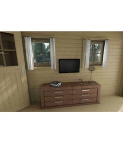 Weka Gartenhaus 155, Ca. B500/H358/T690 Cm -Gardena Verkäufe 608398 WE DE 006 GartenhausMueritzWeka