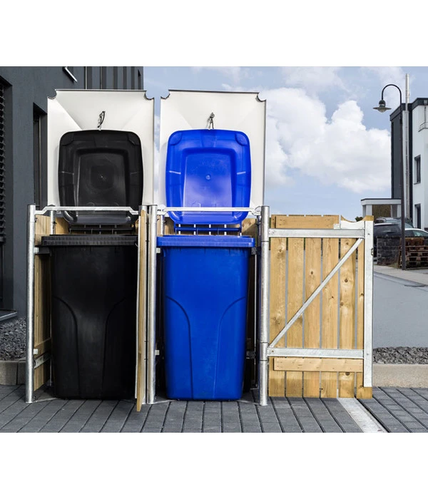 Hide Mülltonnenbox 240 L Holz, Ca. B139,4/H115,2/T80,7 Cm 10 Hide Mülltonnenbox 240 L Holz, Ca. B139,4/H115,2/T80,7 Cm – Bild 8