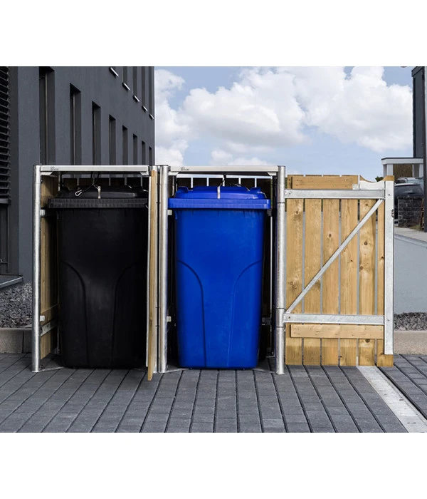 Hide Mülltonnenbox 240 L Holz, Ca. B139,4/H115,2/T80,7 Cm 11 Hide Mülltonnenbox 240 L Holz, Ca. B139,4/H115,2/T80,7 Cm – Bild 9