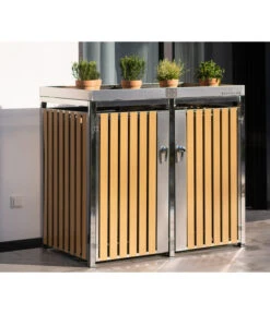 Westmann Mülltonnenbox 240 L, Ca. B134/H125/T84 Cm 24 Westmann Mülltonnenbox 240 L, Ca. B134/H125/T84 Cm -Gardena Verkäufe 6610679 WE MO 001 50NorthMuelltonnenbox done