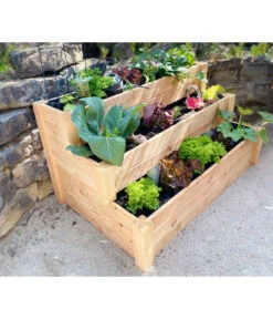 Westmann Treppenhochbeet Premium, Ca. B120/H64/T76 Cm -Gardena Verkäufe 6610810 WE MO 002 50NorthTreppenhochbeet