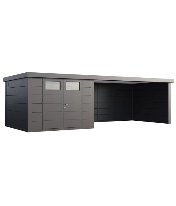 Wolff Finnhaus Gerätehaus Eleganto 3030, Inkl. Lounge Rechts, Ca. B782/H225/T319 Cm 3 Wolff Finnhaus Gerätehaus Eleganto 3030, Inkl. Lounge Rechts, Ca. B782/H225/T319 Cm