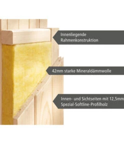 Wolff Finnhaus Innensauna De Luxe Aliki, Ca. B210/H202/T184 Cm -Gardena Verkäufe 6618771 WE DE 007 FinnhausInnensaunadeluxeAliki