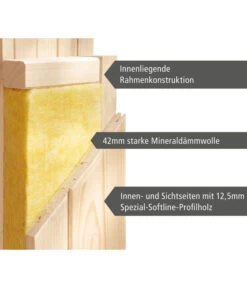 Wolff Finnhaus Innensauna De Luxe Diona, Ca. B210/H202/T132 Cm 21 Wolff Finnhaus Innensauna De Luxe Diona, Ca. B210/H202/T132 Cm -Gardena Verkäufe 6618805 WE DE 007 FinnhausInnensaunadeluxeDiona