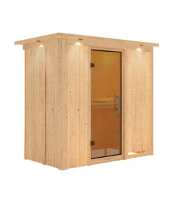 Wolff Finnhaus Innensauna De Luxe Diona, Ca. B210/H202/T132 Cm