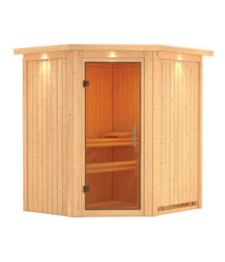 Wolff Finnhaus Innensauna De Luxe Dorea, Ca. B184/H202/T165 Cm