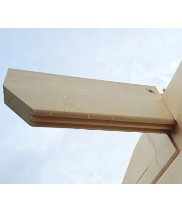 Wolff Finnhaus Gartenhaus Pulti 34-B Typ 1, Inkl. Seitendach A, Ca. B480/H217/T300 Cm 14 Wolff Finnhaus Gartenhaus Pulti 34-B Typ 1, Inkl. Seitendach A, Ca. B480/H217/T300 Cm – Bild 12