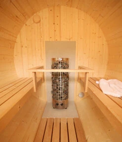 Wolff Finnhaus Saunafass Basic 250 Montiert, Ca. B205/H210/T250 -Gardena Verkäufe 6619043 WE DE 008 FinnhausSaunafass