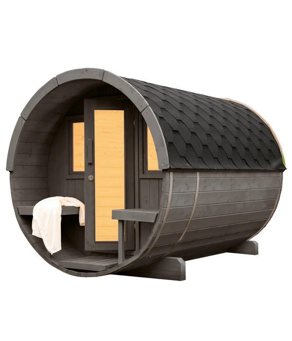 Wolff Finnhaus Saunafass Basic 280 Montiert, Ca. B205/H210/T280 Cm 3 Wolff Finnhaus Saunafass Basic 280 Montiert, Ca. B205/H210/T280 Cm