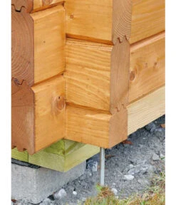 Wolff Finnhaus Gartenhaus Trondheim 70-A, Inkl. Seitendach Rechts -Gardena Verkäufe 6619175 WE DE 004 FinnhausGartenhaus