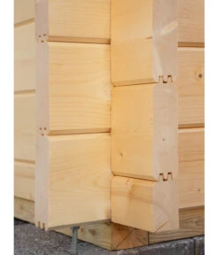 Wolff Finnhaus Gartenhaus Trondheim 70-D, Inkl. Seitendach Links -Gardena Verkäufe 6619241 WE DE 012 FinnhausGartenhaus