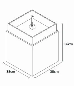 Climaqua Naturschiefer-Gartenbrunnen Vida Mit LED-Beleuchtung 9 Climaqua Naturschiefer-Gartenbrunnen Vida Mit LED-Beleuchtung -Gardena Verkäufe 6646202 WE BG 001 ClimaquaGartenbrunnenVida40Rusty