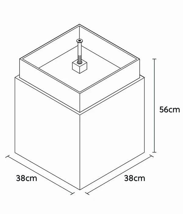 Climaqua Naturschiefer-Gartenbrunnen Vida Mit LED-Beleuchtung 6 Climaqua Naturschiefer-Gartenbrunnen Vida Mit LED-Beleuchtung – Bild 4
