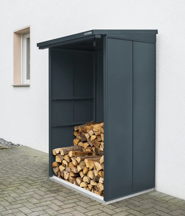 Hörmann Berry-Kaminholzregal Modern 4 Hörmann Berry-Kaminholzregal Modern – Bild 2