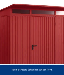 Hörmann Berry-Gerätehaus Classic-P Typ 2, Ca. B247,9/H232,3/T283,4 Cm -Gardena Verkäufe 6669014 WE DE 005 HoermannMetallgeraetehaus