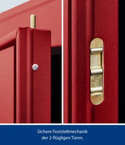 Hörmann Berry-Gerätehaus Classic-P Typ 2, Ca. B247,9/H232,3/T283,4 Cm -Gardena Verkäufe 6669014 WE DE 006 HoermannMetallgeraetehaus