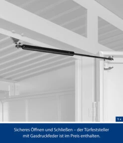 Hörmann Berry-Gerätehaus Modern-S Typ 3, Ca. B323,6/H219,4/T247,7 Cm 17 Hörmann Berry-Gerätehaus Modern-S Typ 3, Ca. B323,6/H219,4/T247,7 Cm -Gardena Verkäufe 6669782 WE DE 002 HoermannMetallgeraetehaus